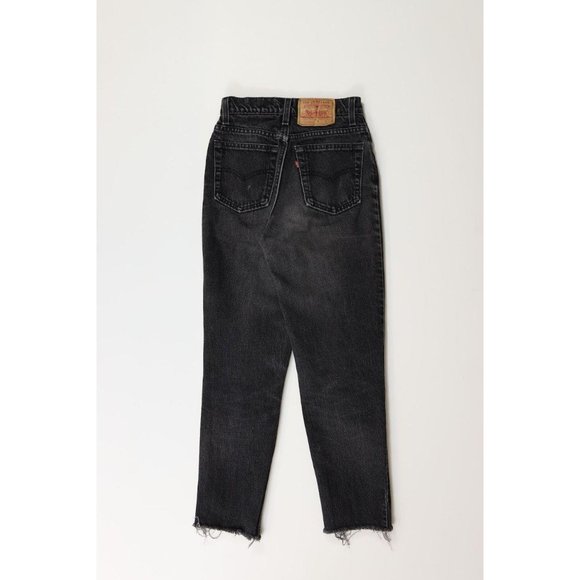 Vintage 90s Levi's 751 Custom Raw Tapered Fit Jean - Picture 4 of 12